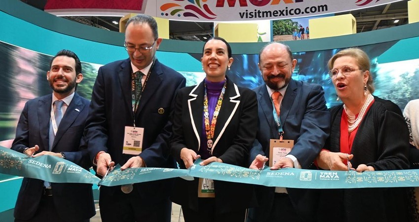 El Tren Maya se destaca en la feria 'World Travel Market 2024'