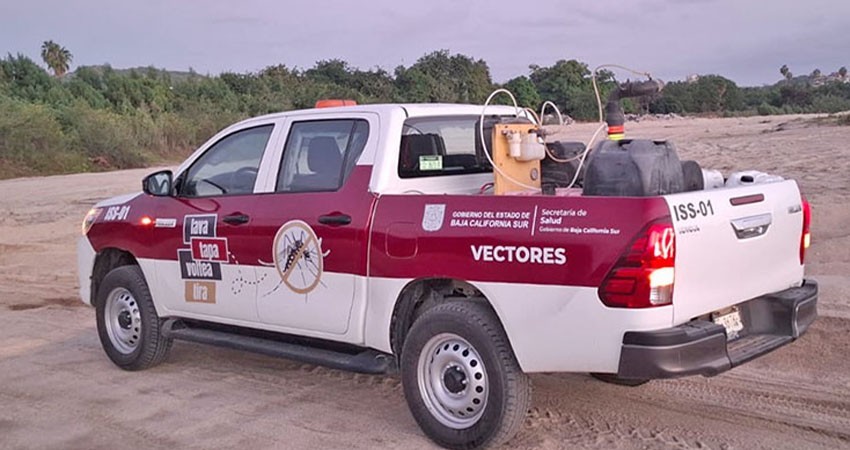 Sostiene el gobierno de BCS los esfuerzos de fumigación contra mosco transmisor del dengue en Los Cabos