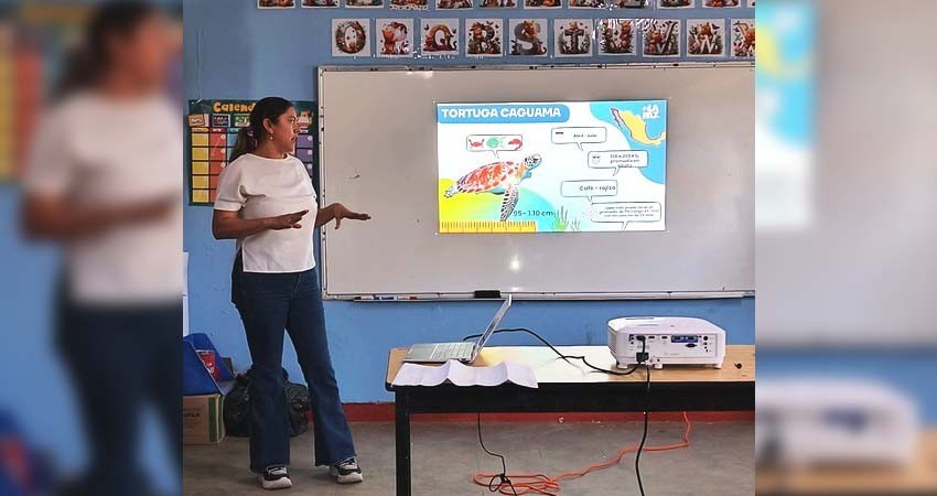 Concientiza Turismo Municipal sobre la conservación de tortugas marinas