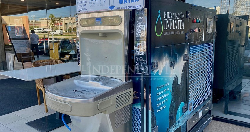 “Agua del ambiente”: Fundación PURE busca instalar estaciones de agua gratuita en Los Cabos
