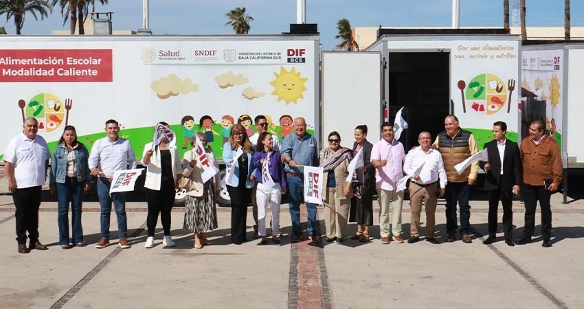 Construyamos juntos una alimentación saludable en la niñez y juventud de BCS: Castro Cosío