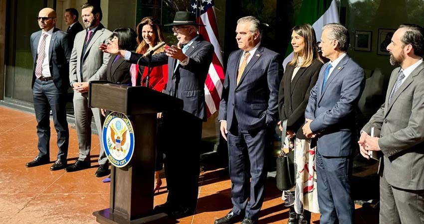 El Cártel de Sinaloa está siendo “desmantelado”, afirma embajador de EU