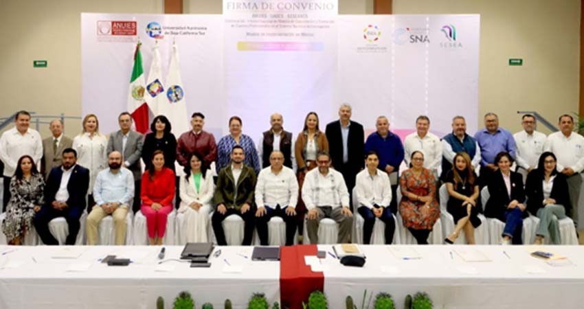 UABCS fortalece acciones para la cultura de la legalidad mediante alianza con ANUIES y Sistema Estatal Anticorrupción