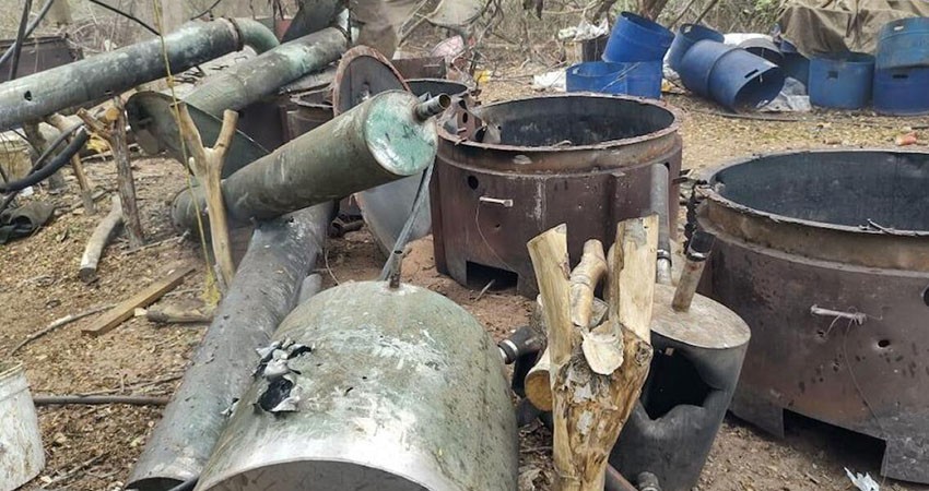 Fuerte Golpe a ‘Los Mayos’ en Sinaloa: Marina Desmantela el Laboratorio Clandestino más Grande