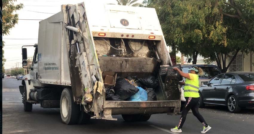 Se suspenderá el servicio de recolección de basura el 25 de diciembre y 1 de enero