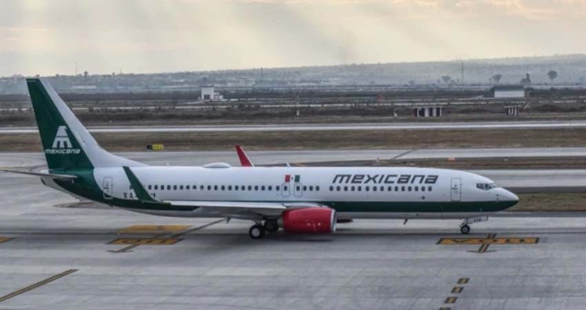 Mexicana cancela ocho rutas de vuelo