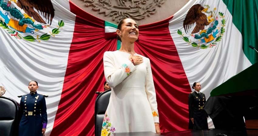 Claudia Sheinbaum invita a su informe en el Zócalo; amenizará grupo que hizo el Himno Migrante