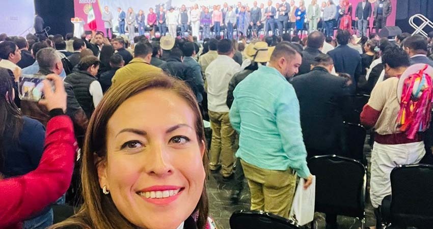 Milena Quiroga participó en el Encuentro Nacional Municipal encabezado por la Presidenta Claudia Sheinbaum