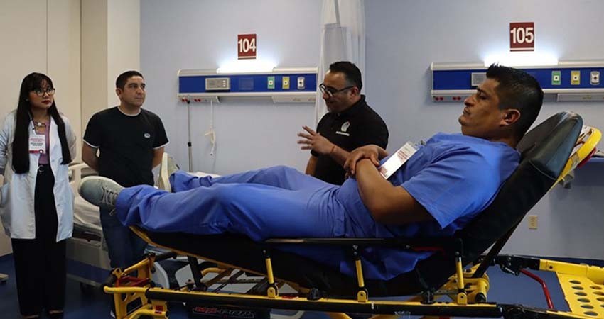 Secretaría de Salud realiza capacitación a camilleros de hospitales estatales