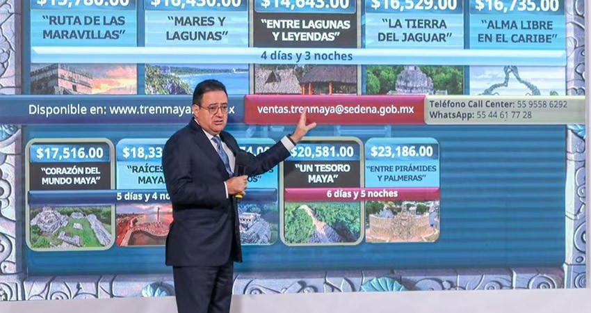 Tren Maya ofrece paquetes para Semana Santa