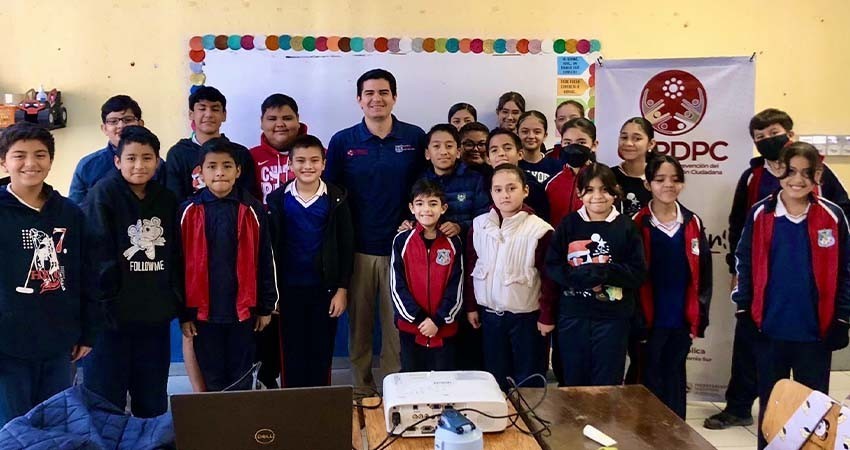 Imparte Centro Preventivo pláticas en escuelas de nivel primaria y secundaria