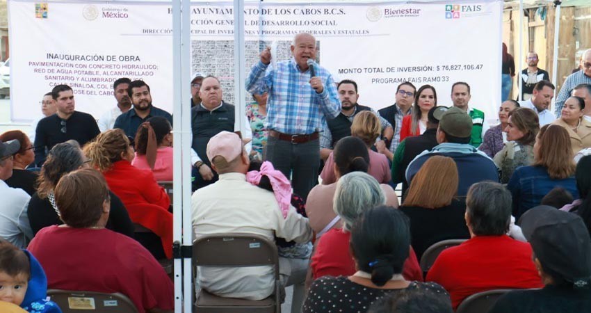 El bienestar llega a más colonias de Los Cabos: Castro Cosío