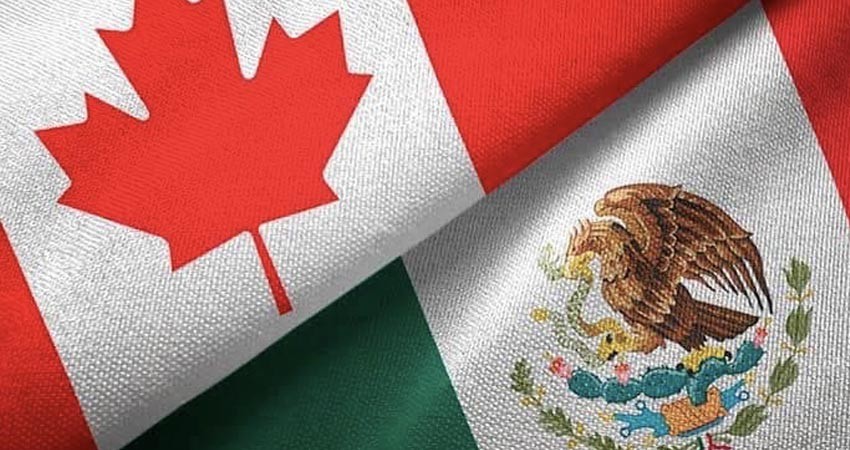México y Canadá reaccionan a los aranceles de USA