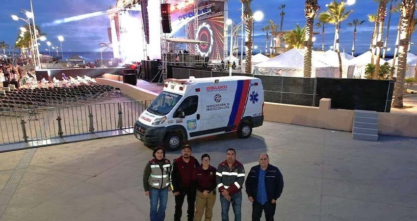 Protección Civil de BCS se prepara para el operativo del Carnaval La Paz 2025