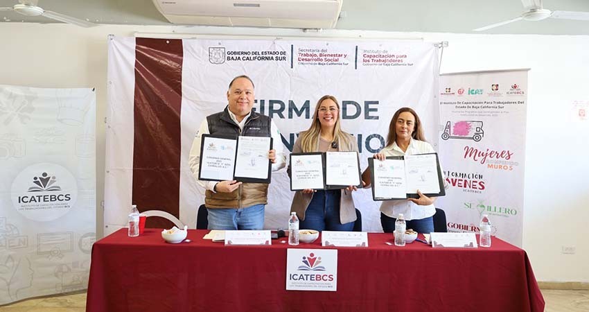 Colabora el Instituto de Capacitación para los Trabajadores con la Fundación Azul Cerralvo