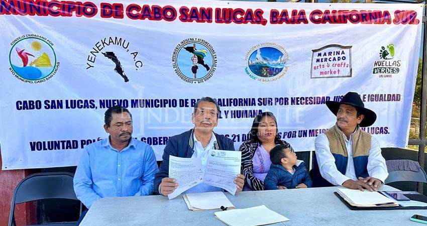 Ciudadanos presentan iniciativa de ley para convertir a CSL en un municipio