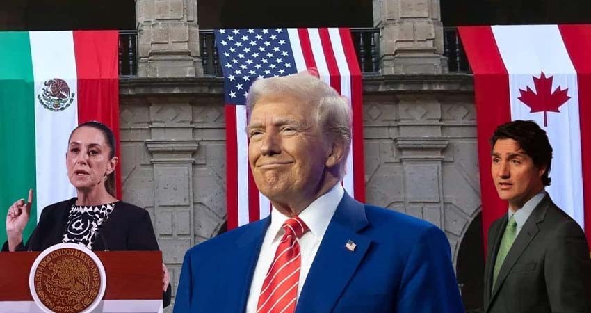 Trump pausa los aranceles a México y Canadá por un mes para bienes cubiertos por el TMEC