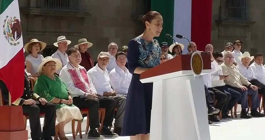 Claudia Sheinbaum insiste en fortalecer el mercado interno y programas sociales