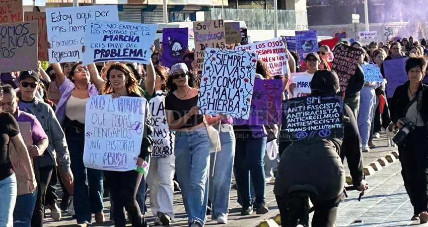 “Somos un paraíso de sol y playa manchado de sangre”: 8M