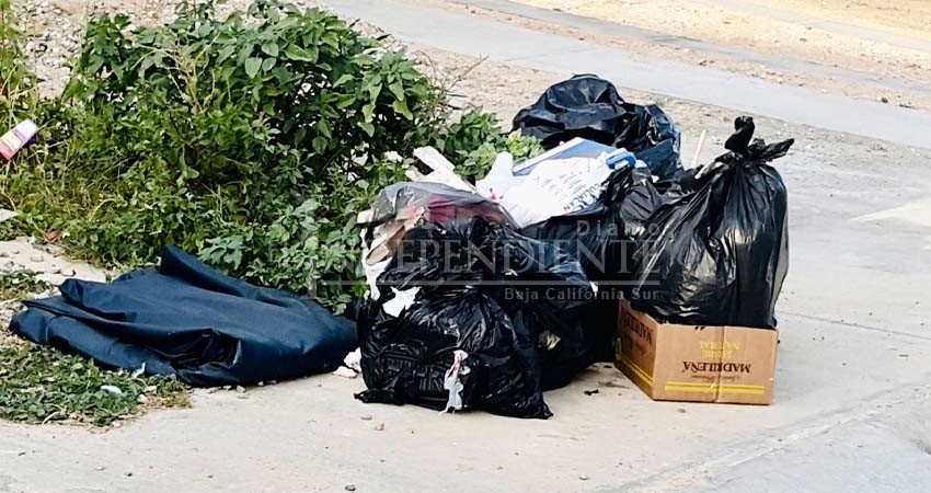 Suspenden servicio de recolección de basura y atención a fugas de agua en La Paz