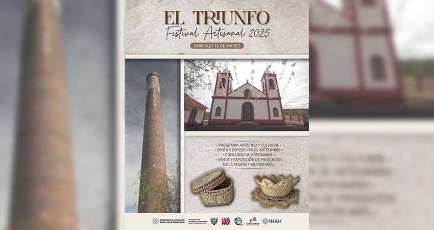 Invitan al Festival Artesanal El Triunfo 2025