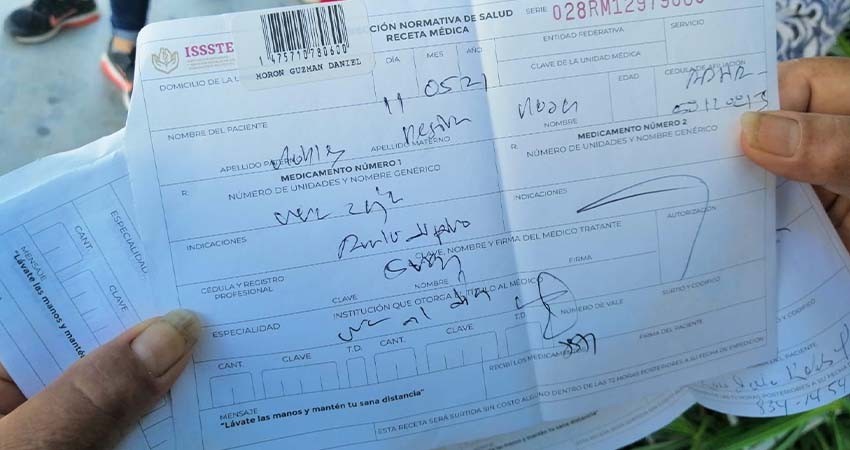 ISSSTE no informó por qué dejó de surtir recetas en 2024; INAI pide transparentar