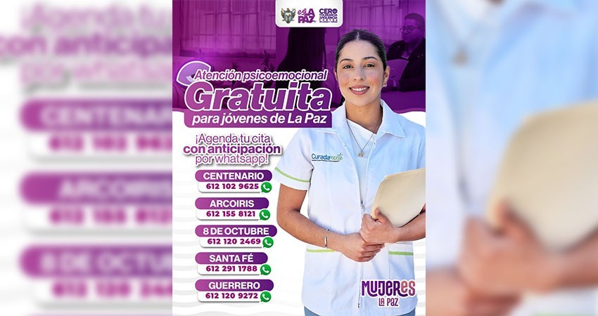 Habilitan 6 nuevos centros de atención psicológica gratuita a jóvenes en La Paz