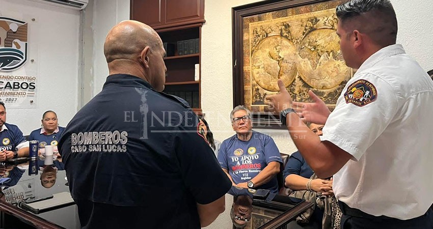 Bomberos de Los Cabos piden ser reconocidos con un buen salario y mejores condiciones