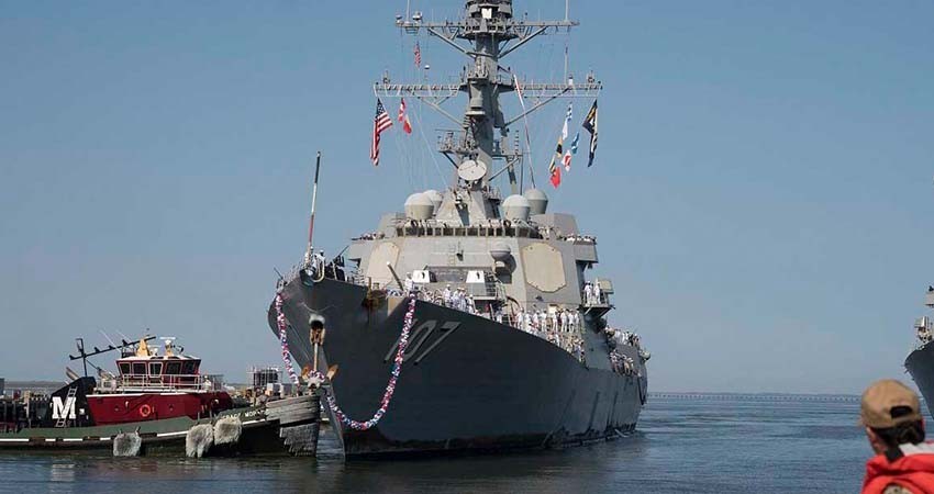 EU despliega un buque de guerra para la seguridad en la frontera con México