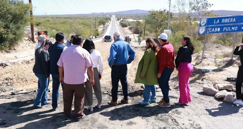 Recorre Castro Cosío, obra del Puente Santa Cruz, en Los Cabos