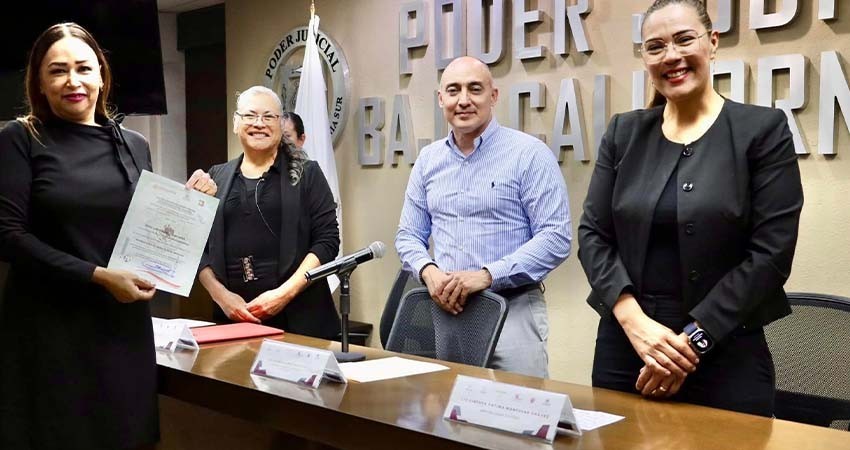 Capacita ICATEBCS a jueces y magistrados en Lengua de Señas Mexicana