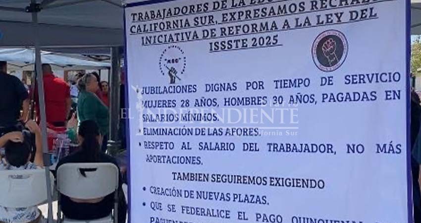 Va Magisterio se CSL por la vía legislativa para exigir derechos laborales