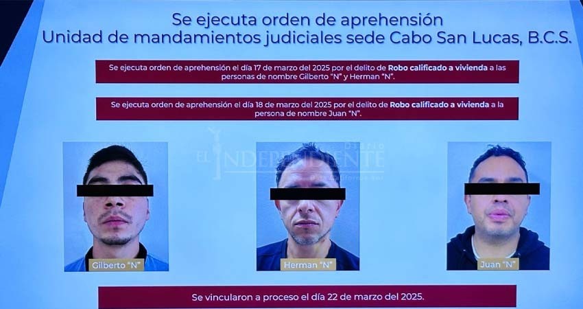 Detienen a banda de colombianos en BCS