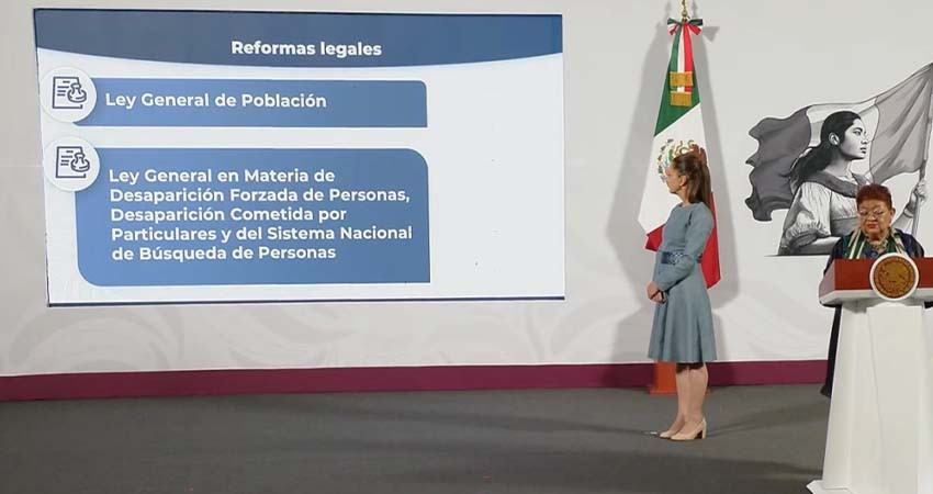 Gobierno de México propone plataforma única y una alerta nacional para búsqueda de personas desaparecidas: Godoy
