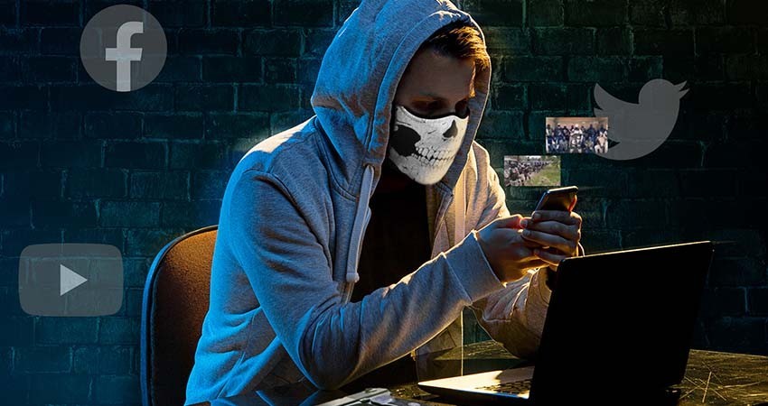 Cierran 39 cuentas de redes sociales ligadas al reclutamiento criminal