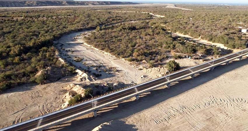 Invierten 182 MDP en el nuevo puente Santa Cruz en la comunidad de La Ribera