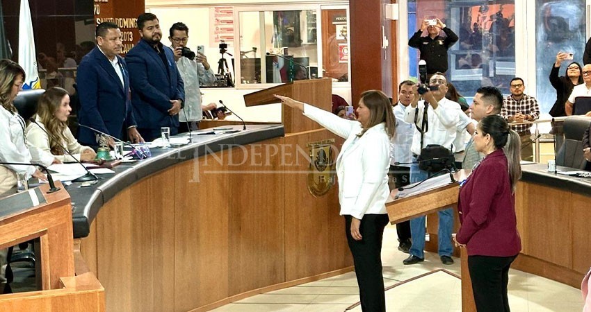 Rinde protesta Rebeca Barrera como Magistrada del Tribunal de Justicia Administrativa de BCS