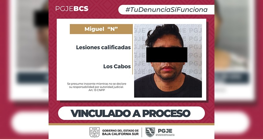 Por lesiones calificadas Miguel Ángel “N” queda vinculado a proceso