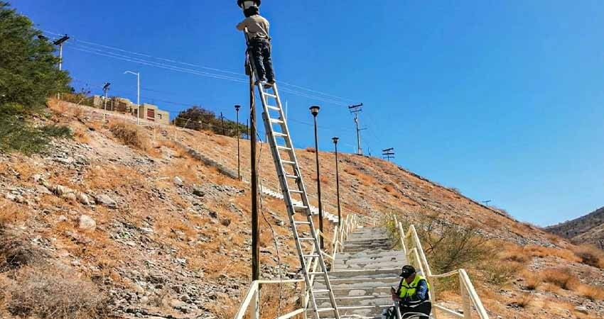 Más de 270 luminarias rehabilitadas gracias a reportes en App La Paz