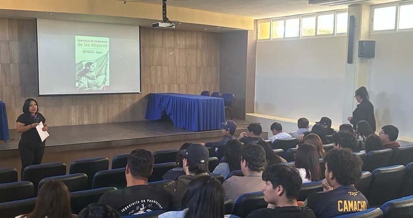 Estudiantes de UABCS reciben charlas sobre cultura de denuncia y violencia