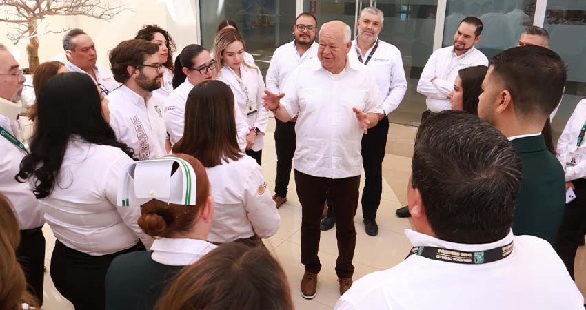 Inaugura el Gobernador Castro Cosío oficinas administrativas de IMSS-Bienestar en BCS