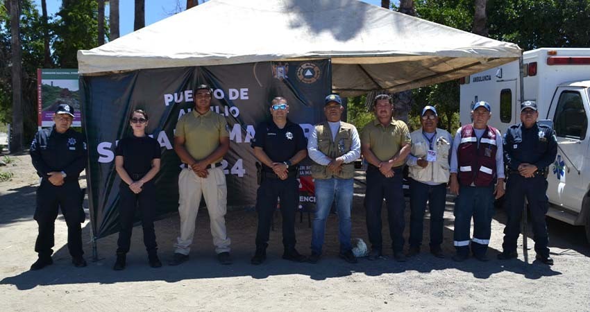 Protección Civil de La Paz coordinará atención prehospitalaria en zonas turísticas