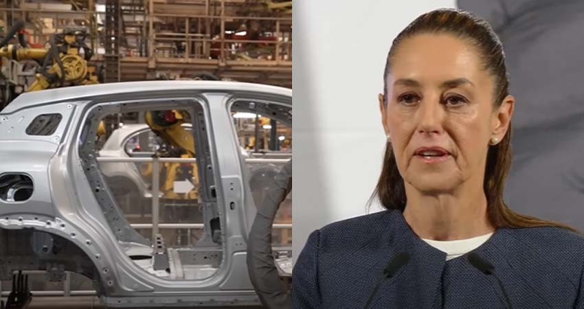 Sheinbaum busca negociar reducción de aranceles en sectores automotriz, de acero y aluminio