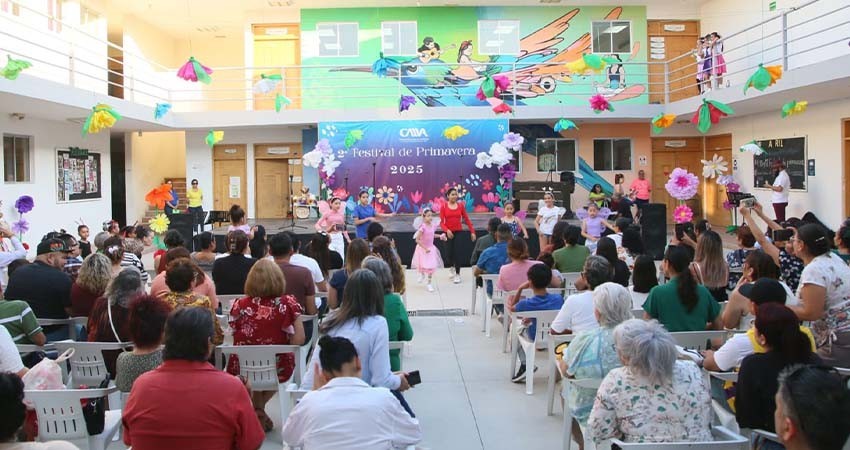 Realizan con éxito el Festival de Primavera 2025 en el CMA