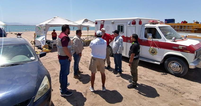 Instalados todos los puntos de auxilio en BCS, para atender a vacacionistas durante Semana Santa