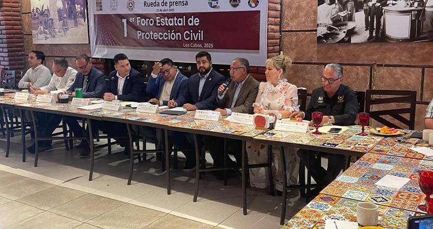 Anuncian Foro Estatal de Protección Civil para mayo en Los Cabos