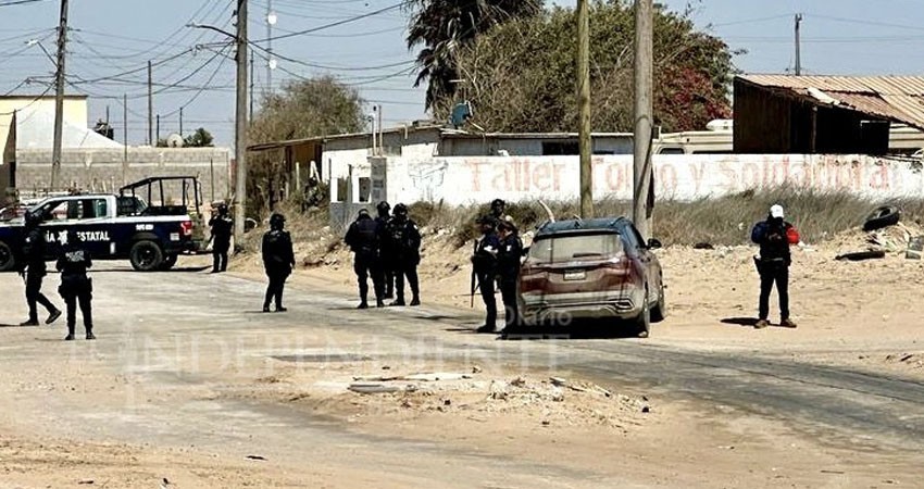 A balazos le arrebatan la vida a dos militares activos en Mulegé