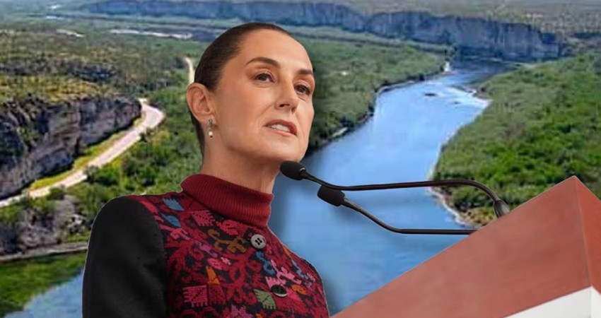 Sheinbaum afirma que México entregará agua a EE.UU. “hasta donde se pueda”