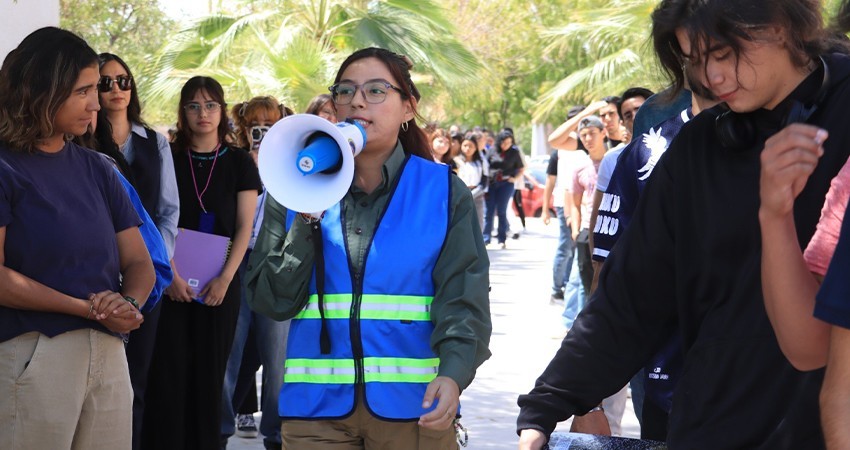 UABCS participa en Simulacro Nacional 2025