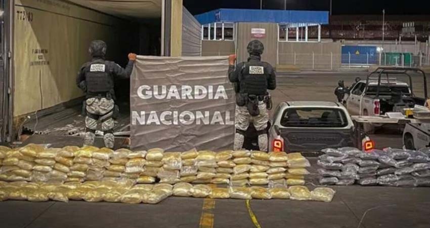 Operación Frontera Norte reporta 30 toneladas de drogas aseguradas